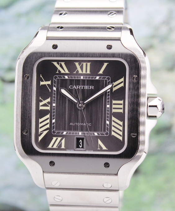 (image for) LIKE NEW SANTOS DE CARTIER AUTOMATIC WATCH / WSSA0037